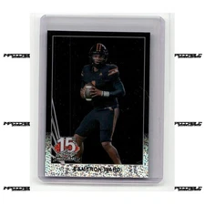2025 Leaf NSCC The National Proof - Cameron Cam Ward Rookie 1/1 Black Dots