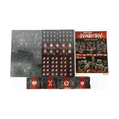 GW AoS Warcry Warcry Starter Set - Cards, Tokens and Boards Only! EX