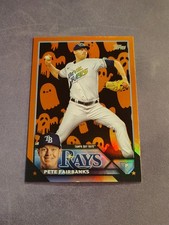 Pete Fairbanks 2023 Topps Update Series Ghost Foil SP #US16 Tampa Bay Rays