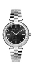 Versace Watch Lady VE2J00521 Steel 38mm Black Dial Sapphire WR 50m Quartz