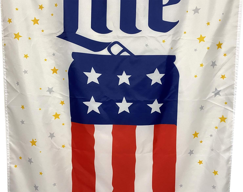 Bandiera Miller Lite It'S Time Milwaukee Brewing bandiera americana 3X5 piedi - Foto 10 di 12