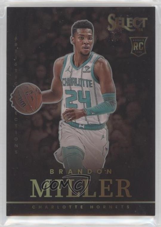 2023-24 Panini Select Artistic Selections Brandon Miller #5 1d59