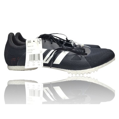 Adidas Adizero MD 'Core Black' Running Cleats 12 US Men