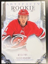 2017-18 Upper Deck Artifacts Rookie Redemptions Haydn Fleury #RED186 NM 022/799