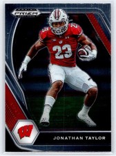 2021 Panini Prizm Draft Picks Collegiate #76 Jonathan Taylor