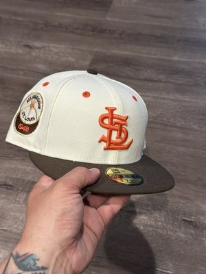 Hat Club Exclusive Fitted St. Louis Browns 7 3/8 Two Tone Hat On The Hat NWT
