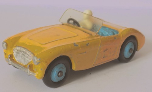 1st Time Listed. Dinky Toys No.109 Austin Healey 100 Sports Car (1955-1959).
