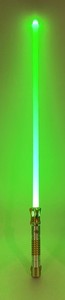Ultrasabers Initiate LE V5 Clawed Emitter Green Lightsaber 41” with Sound Works