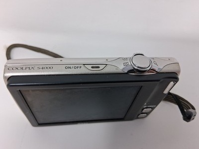 Silver Nikon Coolpix S4000 Untested No Battery | eBay