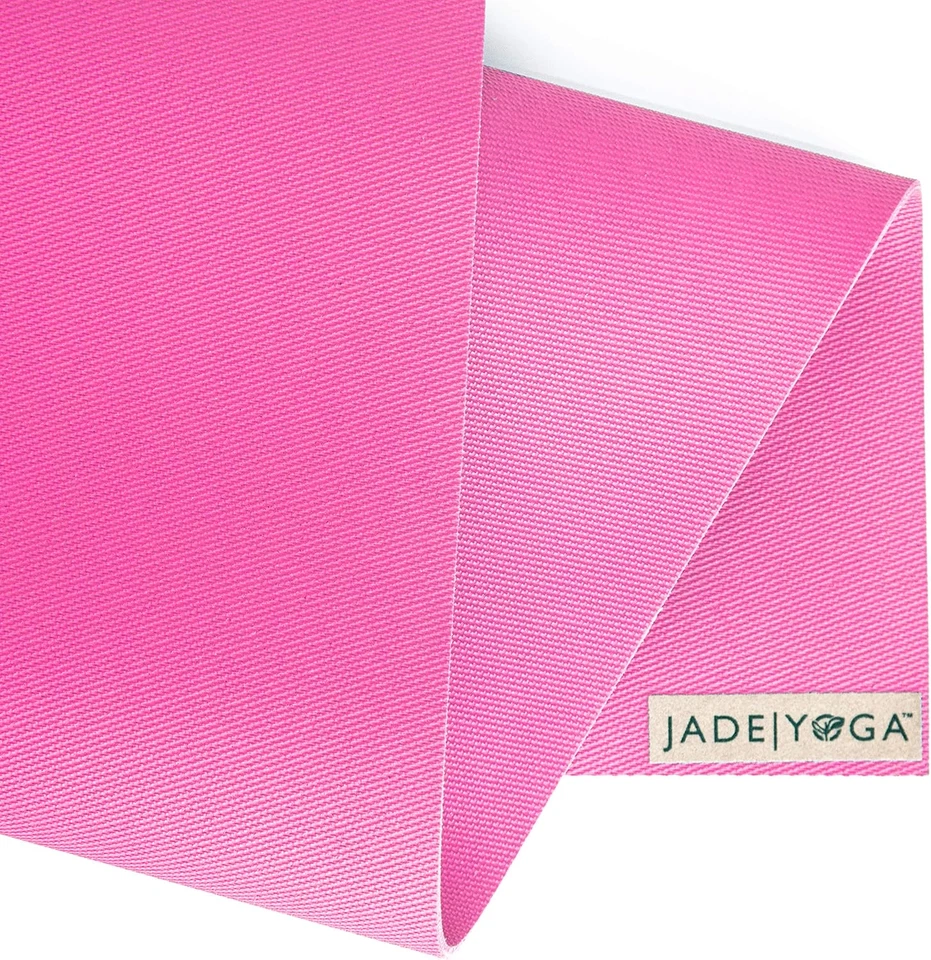 Estera de yoga Jade Harmony Professional 68 pulgadas X 3/16 pulgadas (rosa) Foto 2 de 3