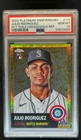 2022 Topps Chrome Platinum Julio Rodriguez RC Cream/Gold Refractor #39/50 PSA 10