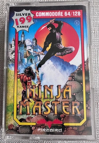 Ninja Master Commodore C64 / C128 Game On CASSETTE