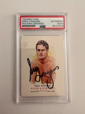 Olympic Swimmer Greg Louganis Signed Trading Card PSA AUTO