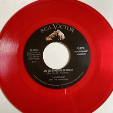 Elvis 45 Are you Lonesome Tonight / I Gotta Know NEW reissue unplayed red vinyl