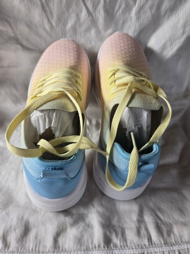 Urban Sport - J/Slides Olivera Knit Sneakers Women's Shoes US 8 W Pink Tie Dye