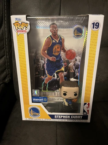 Stephen Curry Prizm Panini #19 Funko POP! Trading Card Wal-Mart Exclusive 