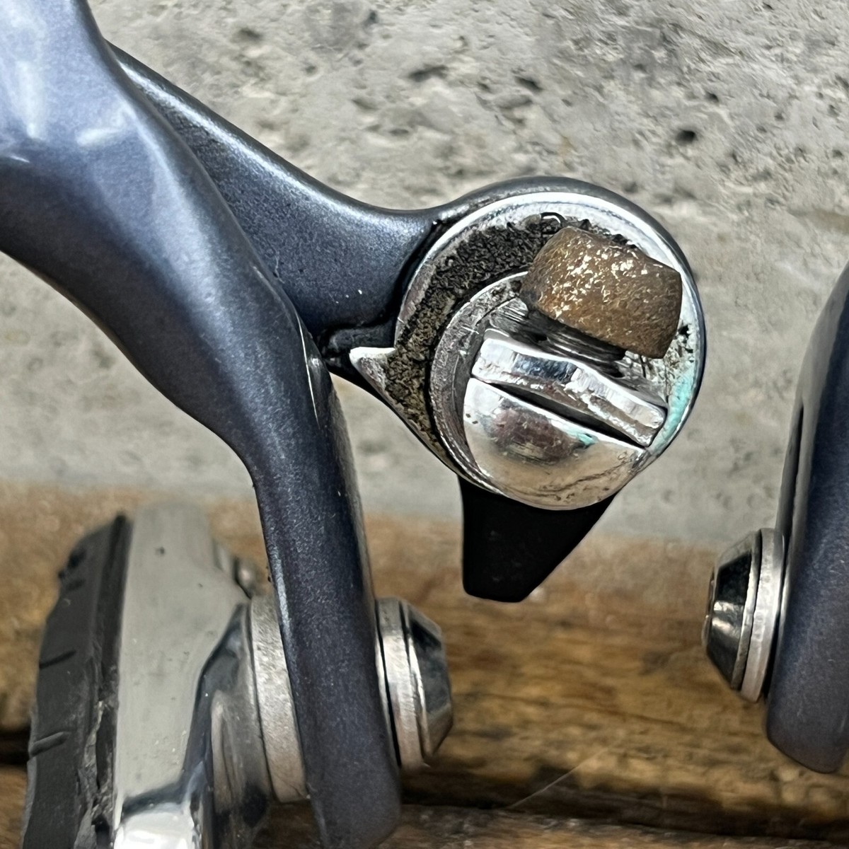 Vintage Suntour GPX Brake Caliper Set Hidden Spring Recessed Vintage Suntour GPX Brake Caliper Set Hidden Spring Recessed