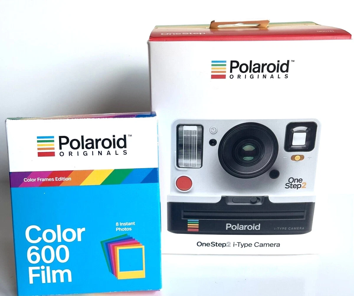 EXCELLENT POLAROID ONE STEP 2 i-TYPE INSTANT CAMERA IN ORIGINAL BOX WITH  FILM