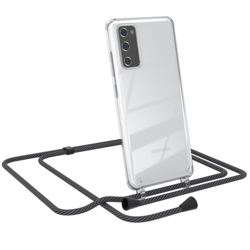 EAZY CASE do Samsung Galaxy S20 FE / FE 5G Etui z paskiem Łańcuszek na telefon komórkowy Cover TPU - Zdjęcie 26 z 30
