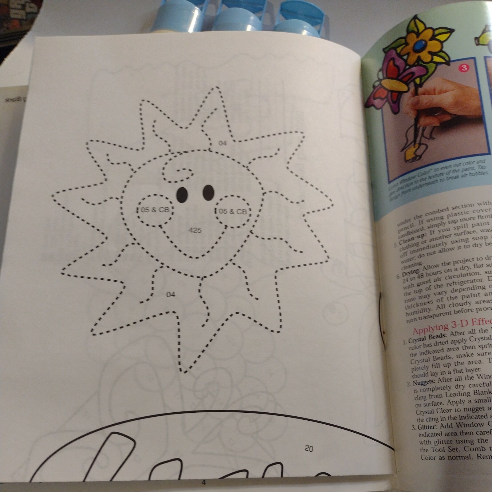 Plaid Super Window Clings And Lot Of 6 Gallery Glass Colors For Painting Windows