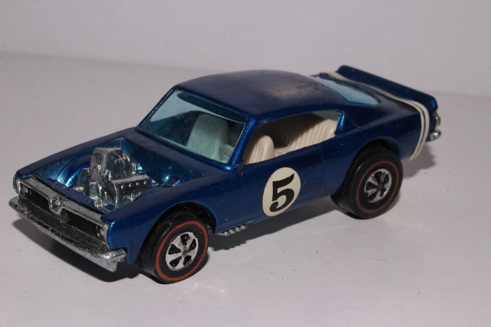 SPOILERS HOT WHEELS REDLINE KING KUDA, AZUL, HONG KONG, BLISTER PULL Foto 4 de 4