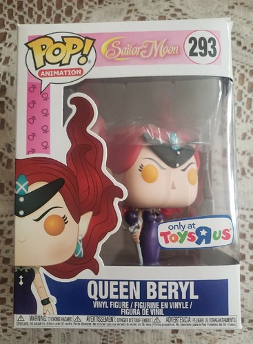 Funko Pop! Sailor Moon Queen Beryl 293 Toys R' Us Exclusive Vinyl Figure - Read - Picture 1 of 6