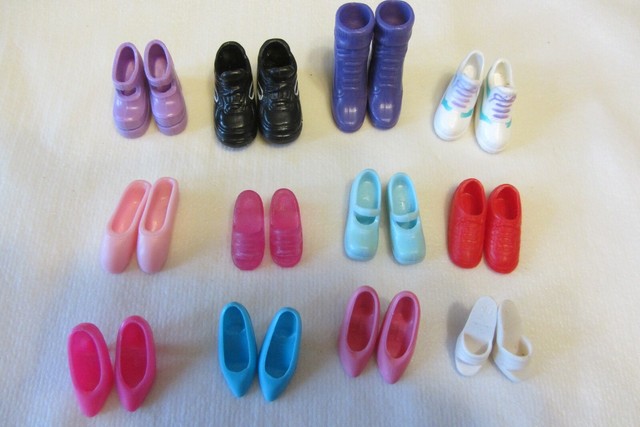 vintage barbie shoes
