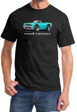 1968 Plymouth Road Runner Convertible Full Color Tshirt New Free Shipping