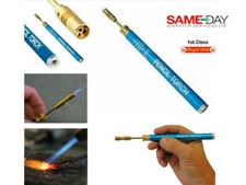 REFILLABLE CORDLESS MICRO GAS PENCIL SOLDERING IRON BUTANE BLOW TORCH JEWELLERY