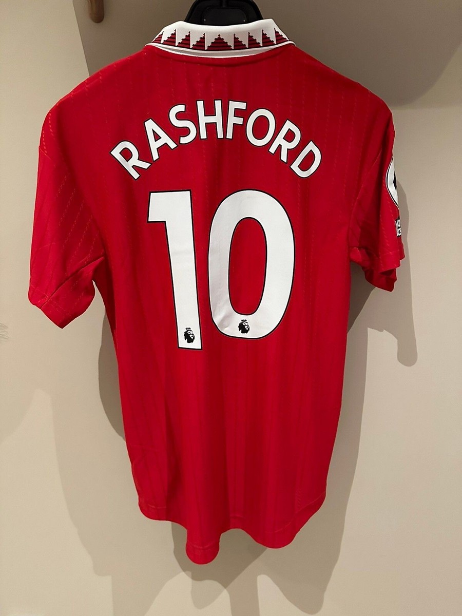 22/23 Match Issue Manchester United # 10 Rashford size 5 | eBay