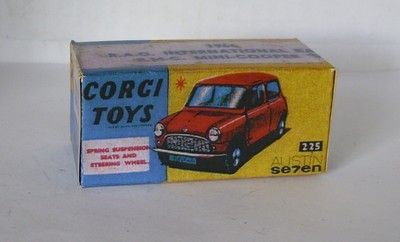 Repro Box Corgi Nr.225 Austin Seven