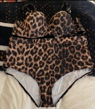 Animal print Bikini Swimsuit XL