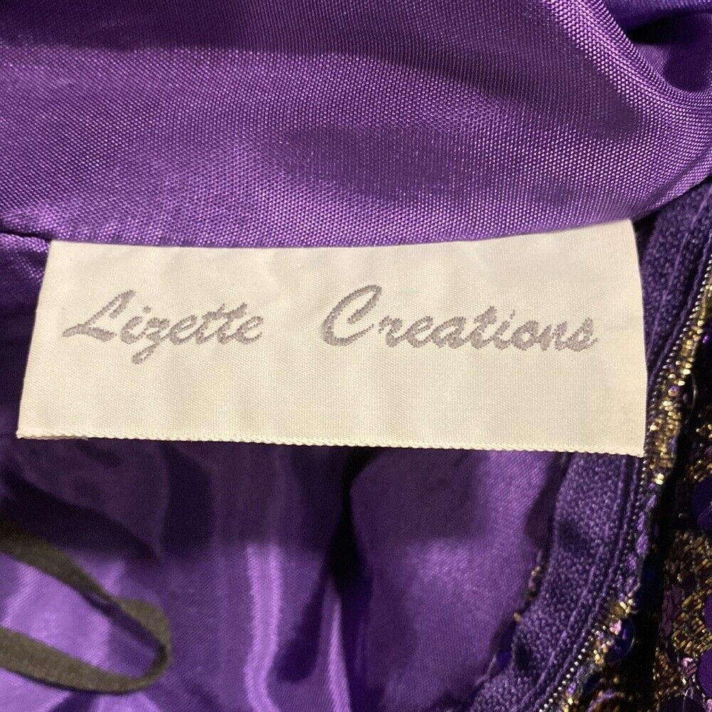 Lizette Creations 80s Vintage Prom dress women’s … - image 10