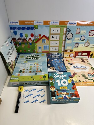 Skillmatics 4 Years Box Set Guess In 10, Smart Slotter, Dry Erase Sheets More!