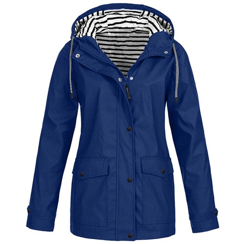 Jacket Coat Rain Ladies Rainy Waterproof Raincoat Wind Forest Outdoor Women - Picture 19 of 23
