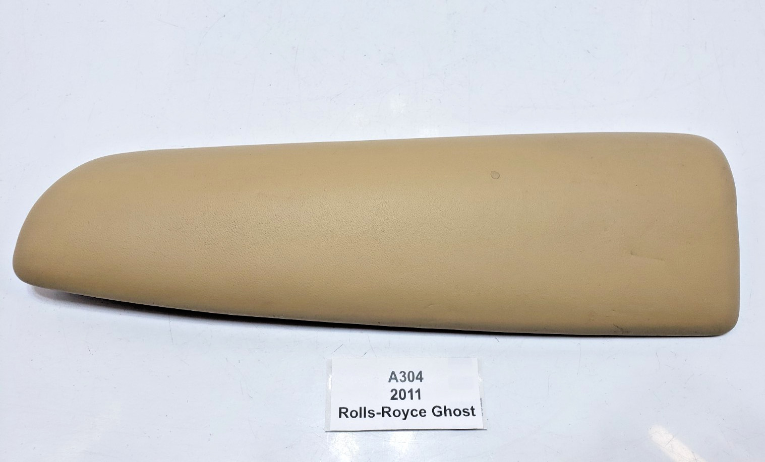 ✅ 10-14 OEM Rolls-Royce Ghost RR4 Front Right Passenger Armrest Leather Beige*