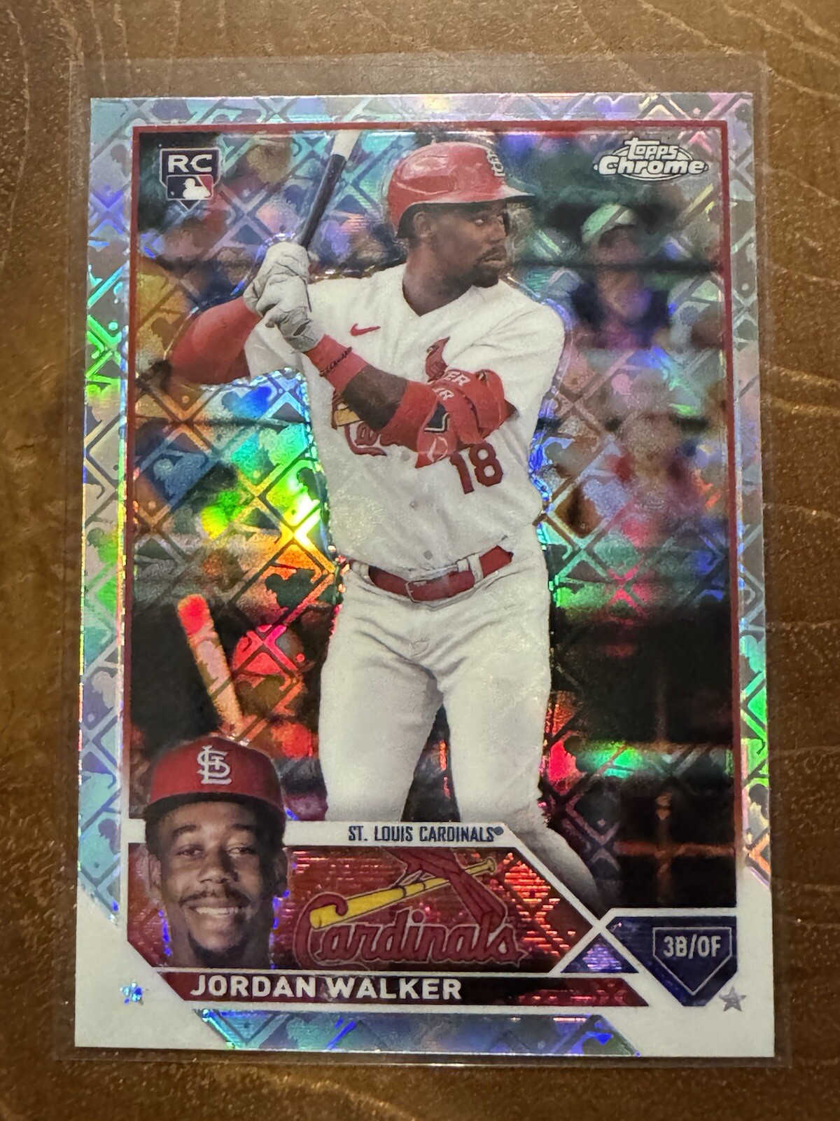 2023 Topps Chrome Logofractor Edition - #209 Jordan Walker (RC)