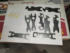 BICI VINTAGE VARI 9 CHIAVI ATTREZZI NUOVE DELL'EPOCA