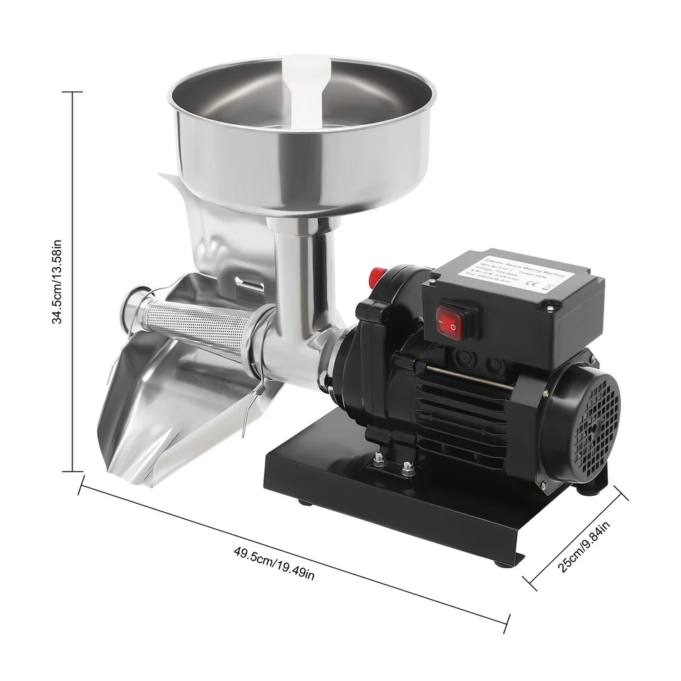 Electric Tomato Strainer Machine Tomato Sauce Jam Maker For Strawberry Blueberry - Image 2 of 4