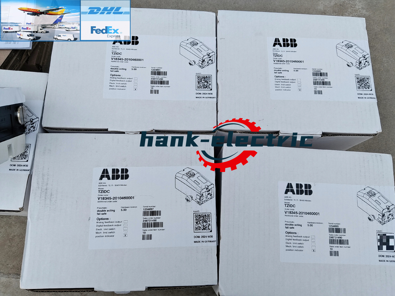 1PCS NEW ABB V18345-2010460001 Valve positioner Fastshipping 1-Year Warranty !