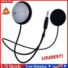 Premium Audio Motorcycle Helmet Speakers Work with Most Helmet Comms with Ear