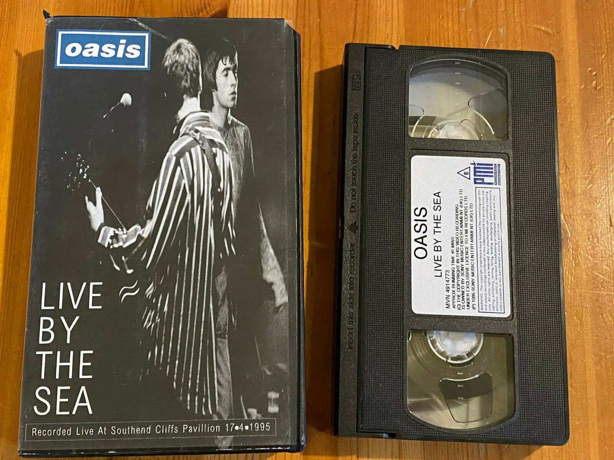 Music VHS VIDEO Oasis Live By The Sea Concert From