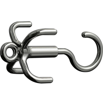 4-Claw Tie Hanger & Purse Organizer for Closet & Multipurpose Pothook