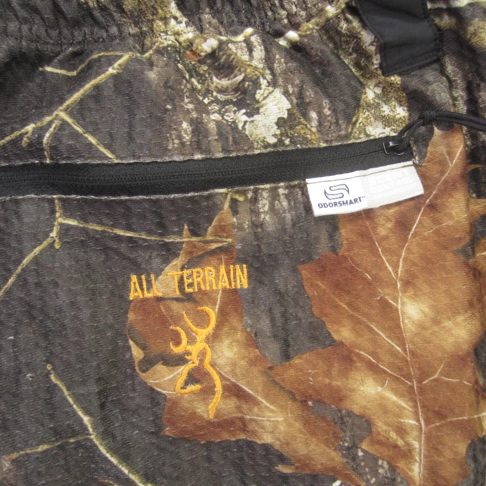 Browning Pants Mens 3XL Camo Hunting Odorsmart Lined Hells Canyon Ankle Zip - Image 4 of 4