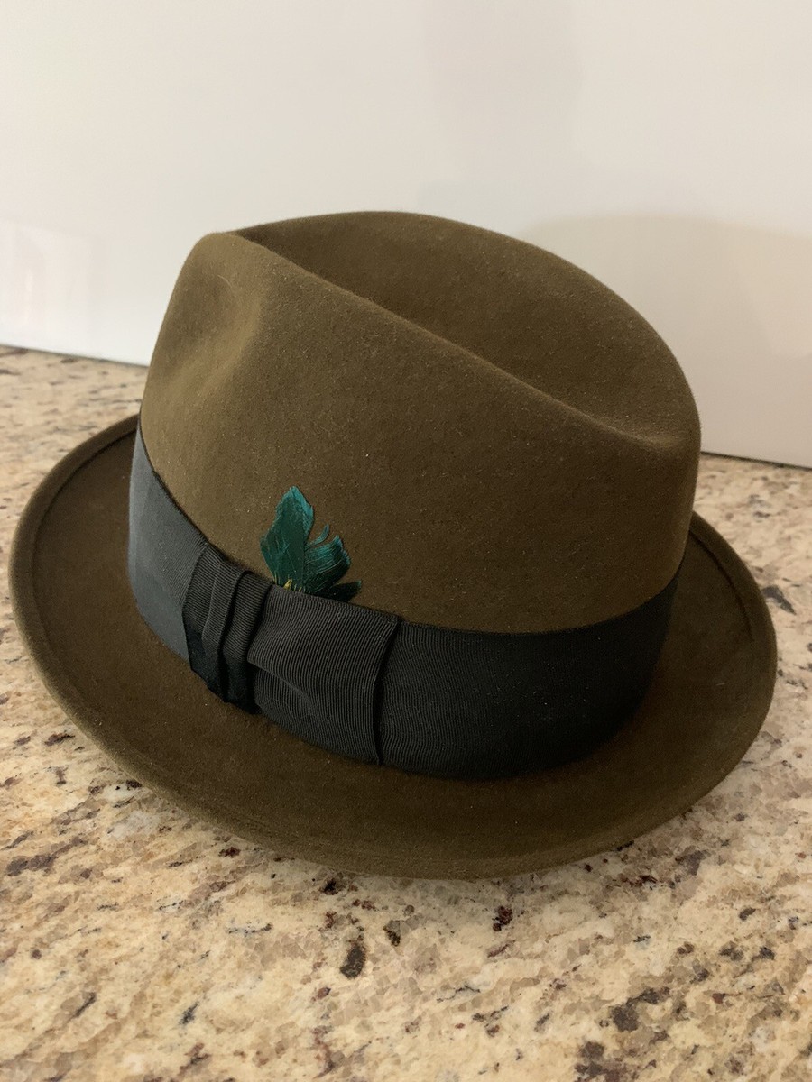 Royal Stetson Fedora Hat 6 3/4 Vintage Excellent Condition Sage | eBay