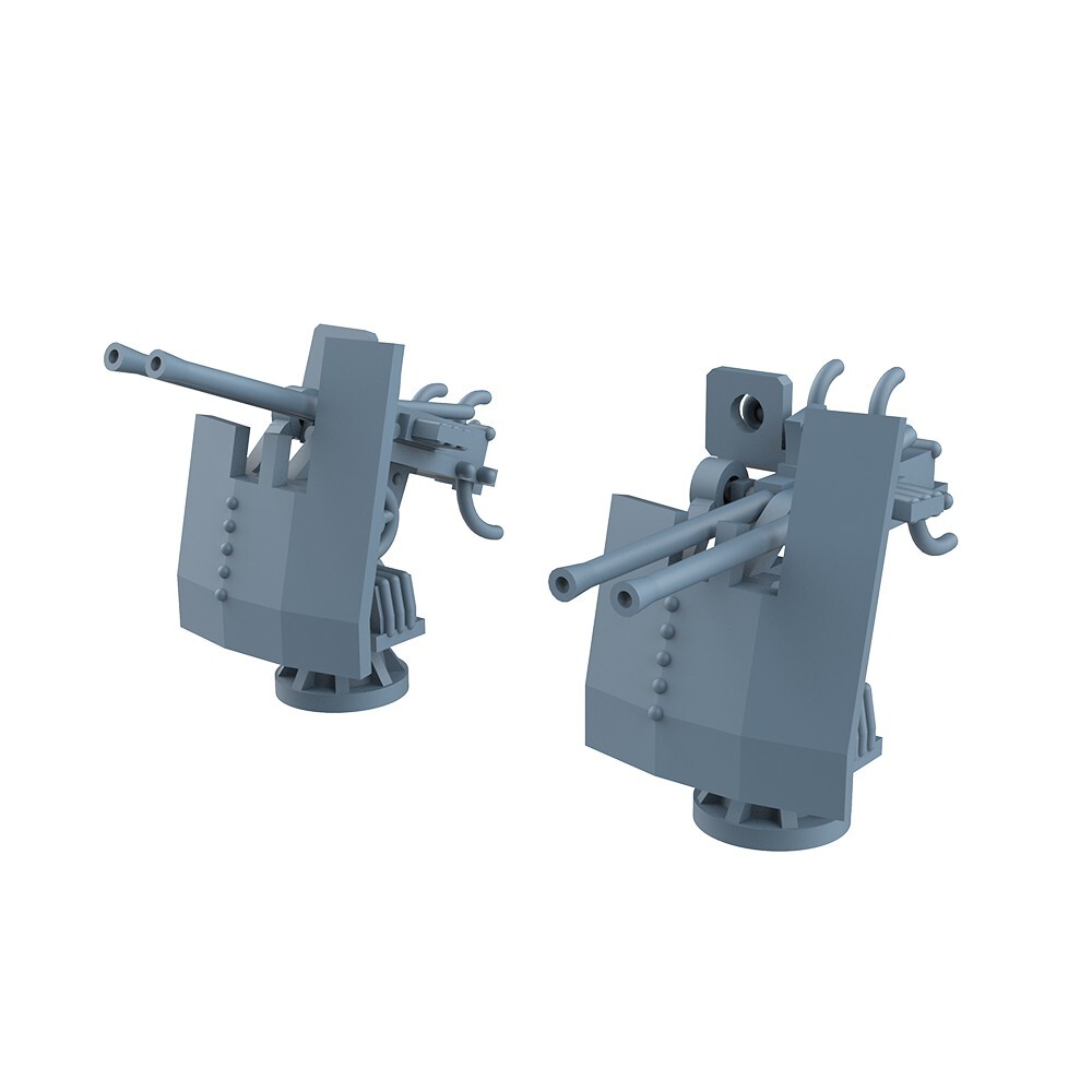 LYCG144346 1/144 Model Upgrade Parts German Navy 20mm FLAK 38 AA