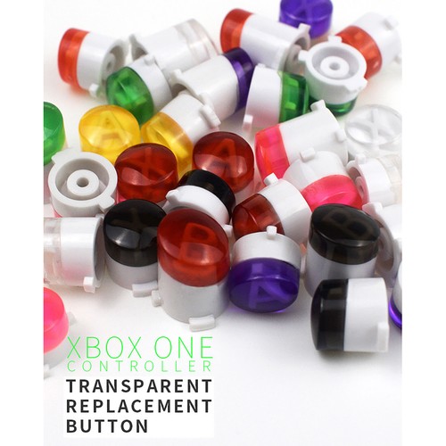 ABS Buttons Pad Handle A B X Y Key Set Replacement for XBOX ONE Elite Controller - Picture 2 of 21