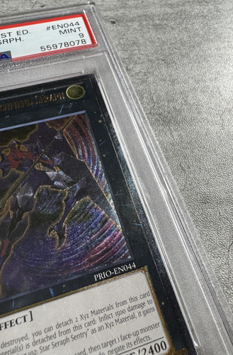 Yugioh Card 1st Ed. No. C102: Archfiend Seraph PSA 9 Mint, PRIO-EN044, 2014 (1) - Picture 5 of 5