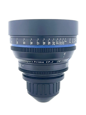 Zeiss Compact Prime CP.2 28mm T2.1 2,1 Lens PL Mount Works Great T* Distagon FT