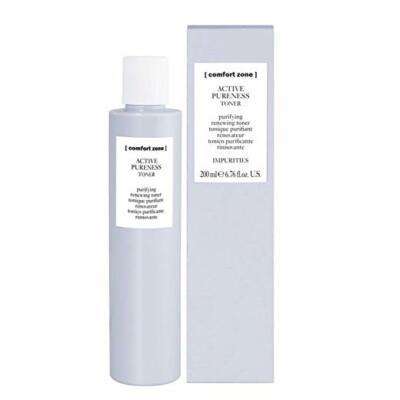 Comfort Zone ACTIVE PURENESS TONER purifying renewing 6.7 oz 200 ML New In Box 